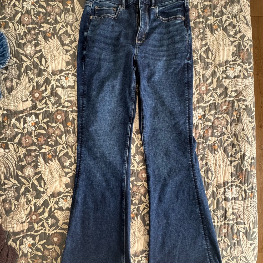 AE Next Level Curvy Super High-Waisted Flare Jean